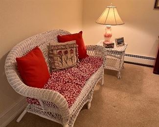 Clean wicker