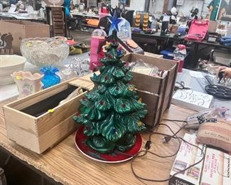 ceramic Christmas tree
