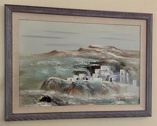 Art Vtg B. Duggan Adobe Houses