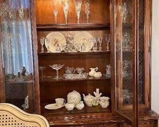 Vintage Crystal , Vtg Beleek