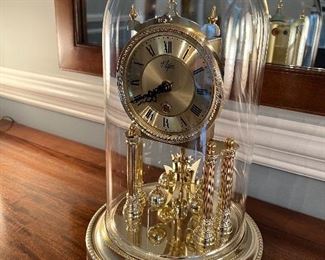 Elgin dome clock with magic eye