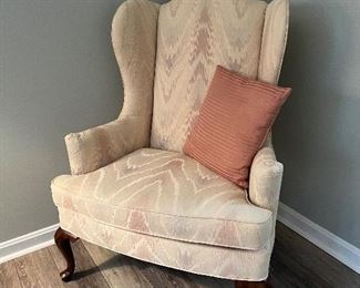 Drexel Wingback upholstered chair (pr)