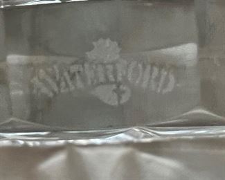 Waterford crystal rocks glasses
