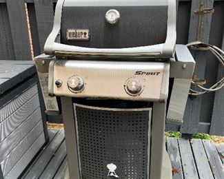 Weber Spirit propane grill