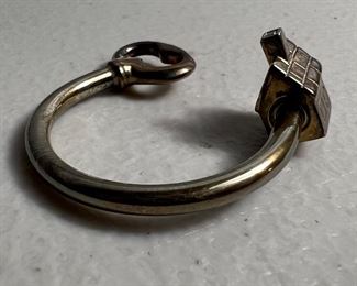 Tiffany & Co. Sterling Silver key ring