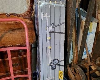 Mitre Saw Stand, Vintage Trolley Cart
