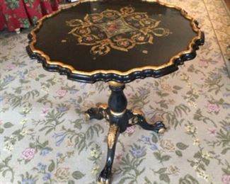 24” flip-top table.