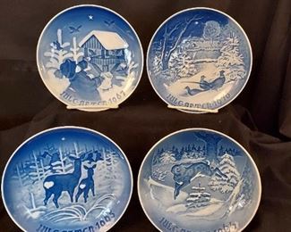 BG Christmas Plates