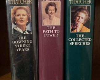 Autographed Margaret Thatcher Book