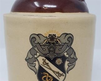 1962 Pledge Weekend - Sigma Nu Epsilon Tau Tau Ceramic Jug - Empty
