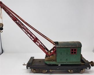 Vintage Lionel Standard Gauge No. 219 Derrick Crane Car