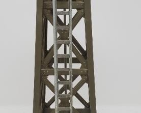 Vintage Marx Plastic Beacon Light Tower (11")