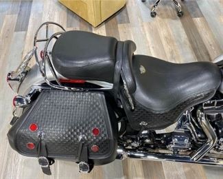 $14,500 2003 100 Year Anniversary Harley-Davidson Heritage Softail Motorcycle                                                         Please text or call 7032689529 for inquiries, or visit Tysons Jewelry located at:
8373 Leesburg Pike #12, Vienna Virginia 22182            It is in excellent condition.
First Owner,
12,951 Miles, 
The VIN is JTHYP5BCOM5008061.
The motorcycle has been serviced on 10/25/2022. Please see the other pictures for the service record details.
The price shown is the final bottom price.