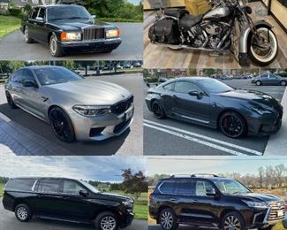 These are the vehicles included in this sale. Please text or call 7032689529 for inquiries, or visit Tysons Jewelry located at:
8373 Leesburg Pike #12, Vienna Virginia 22182 Please see the other pictures for more detail. 