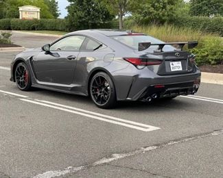 $84,900 2021 Lexus RCF Fuji
Please text or call 7032689529 for inquiries, or visit Tysons Jewelry located at:
8373 Leesburg Pike #12, Vienna Virginia 22182
It is in excellent condition.
First Owner,
4850 Miles, 
the VIN is JTHYP5BCOM5008061.
The price shown is the final bottom price.
