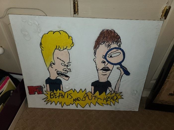 Beavis And Butthead Painting