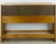 Paul Mc Cobb Mid Century Bookcase Headboard 