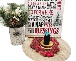 Beautiful Blue Black Cocktail Ring