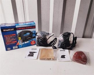 Corner Sander Palm Sander Jigsaw with LED Light New