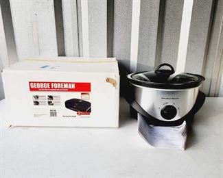 George Foreman Grill Hamilton Beach Slow Cooker