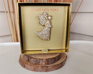Jones New York Angel Brooch