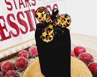 Leopard Flower Ring