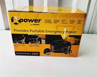 Portable Emergency Power Air Compressor