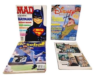 Vintage Magazines MAD  Disney Etc