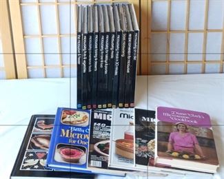 Vintage Microwave Books