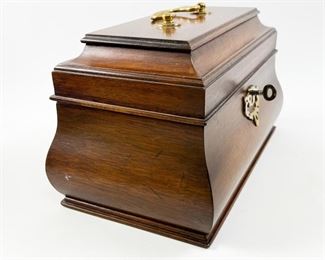  Henkel Harris Virginia Galleries Jewelry Box Tea Box with Key
