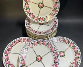 Michelaud Frres China Plates