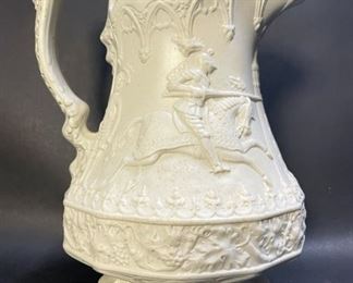 ANTIQUE RIDGEWAY PITCHER