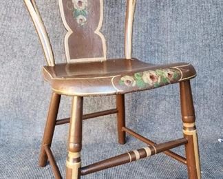 Antique Hand Painted Chair