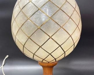 Capiz Shell Table Lamp