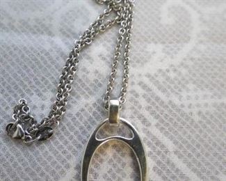James Avery 15" Mauritius charm holder necklace. $95