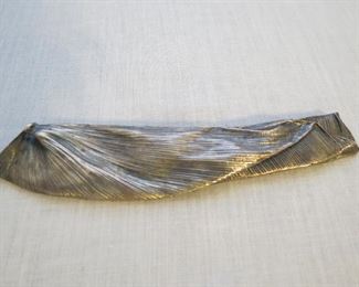 Mignon Faget sterling silver armament brooch, heavy weighs 58.3 grams. $250