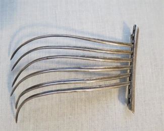 Mignon Faget cycas silver armament brooch. $200