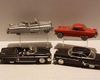 4 Metal Die Cast Replica Cars