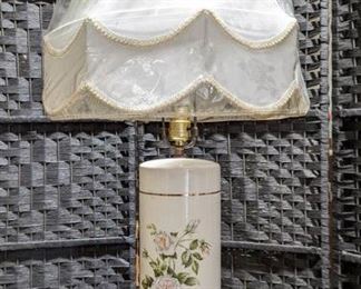 Beautifully Hand Painted Table Lamp