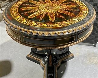 Magnificent Maitland Smith Empire Style Pedestal Table