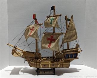 Santa Maria 1492 17pt5 in Tall Ships of the World Collection Replica