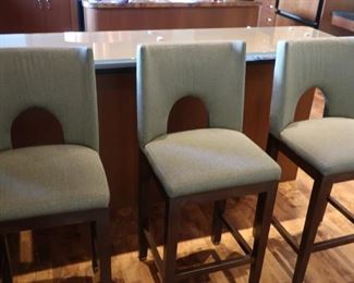 4   hunter   three  bar  stools      495.00