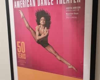 34    Alvin  Ailey  poster  Linda  Celeste  is  the dancer     50.00