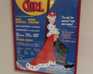 Me and  my  girl  poster   15.00