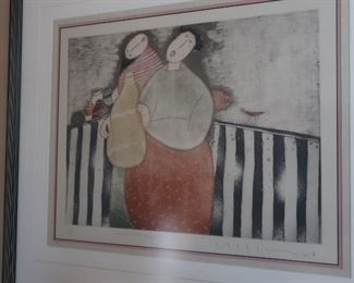 108   art with 2  people    150.00