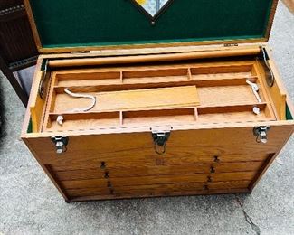 2 of 2
Vintage 5 Drawer Machinist Tool Chest