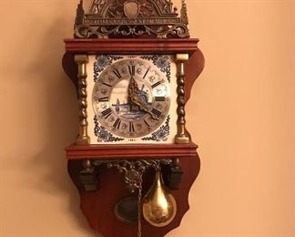 Vintage Dutch Zaanse wall clock