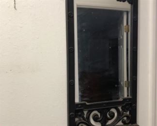 Vintage Syroco mirror shelf