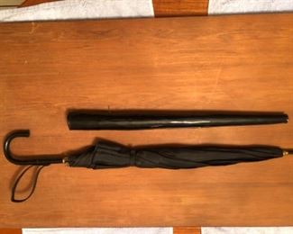 SOLD. Vintage PK umbrella and sheath. Awesome
