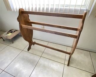 Quilt rack